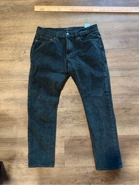 Men's Black Corduroy Pants